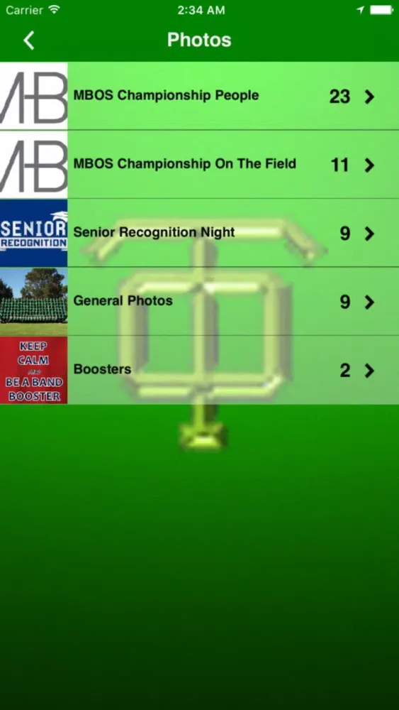 TOHS Band 스크린샷