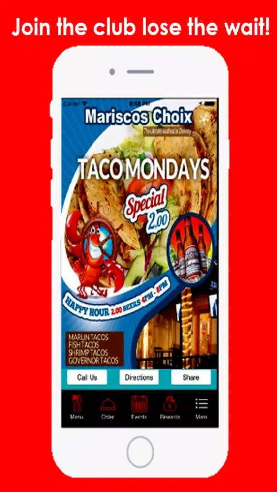 ภาพหน้าจอของ Mariscos Choix