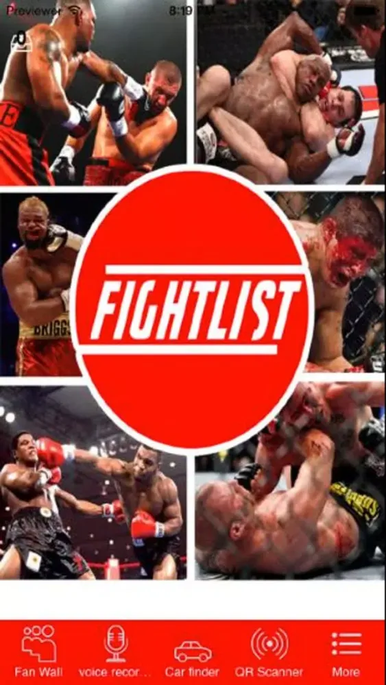 Fightlist 스크린샷