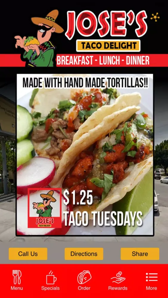 Zrzuty ekranu Jose's Taco Delight