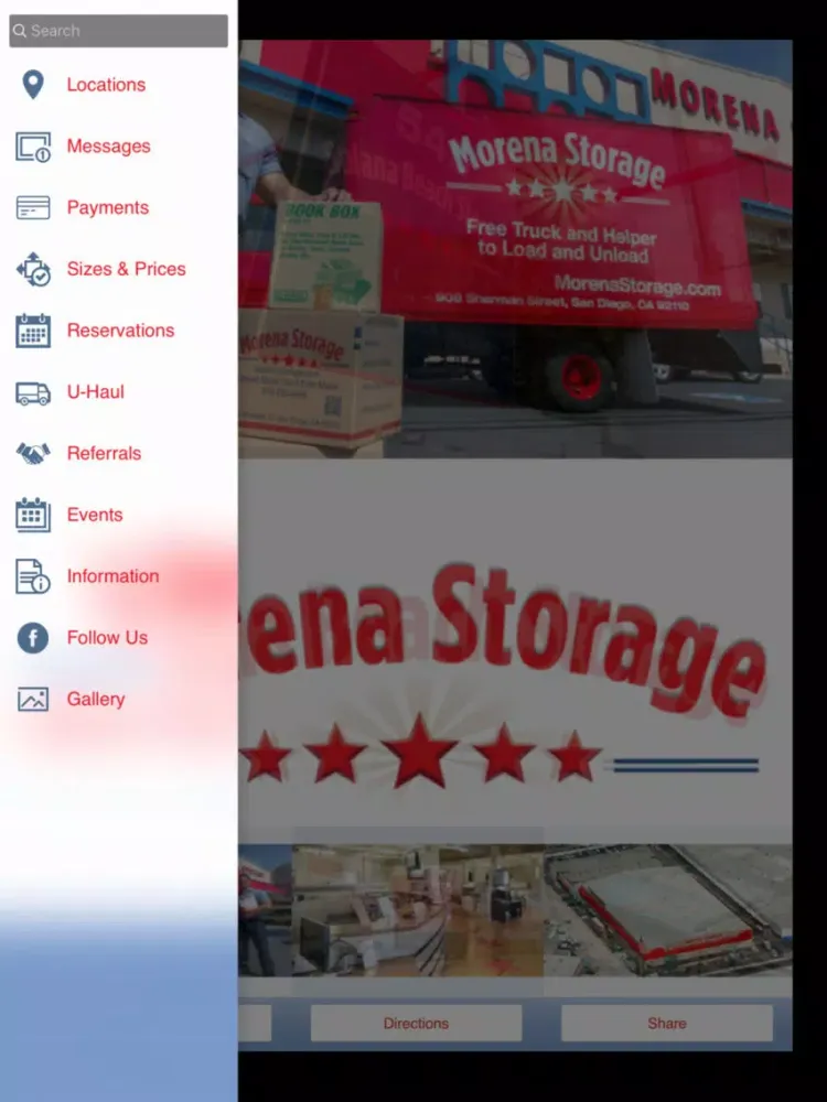 5 Star Storage iPad  Screenshots