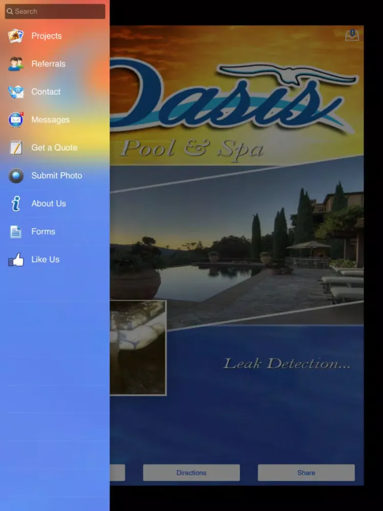 Oasis Pool & Spa iPad  スクリーンショット