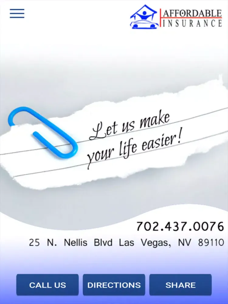 Скриншоты Affordable Insurance of Las Vegas iPad 