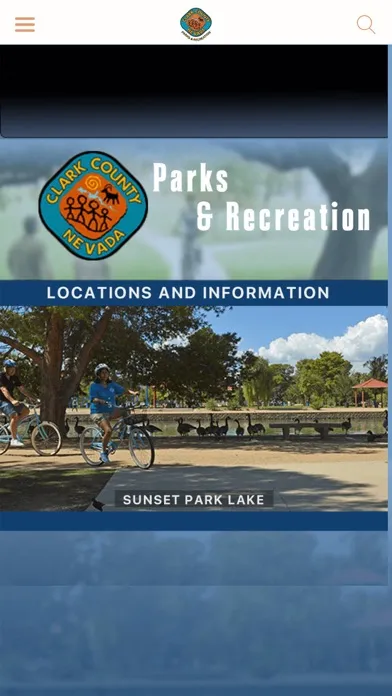 Clark County, NV Parks and Rec Screenshots