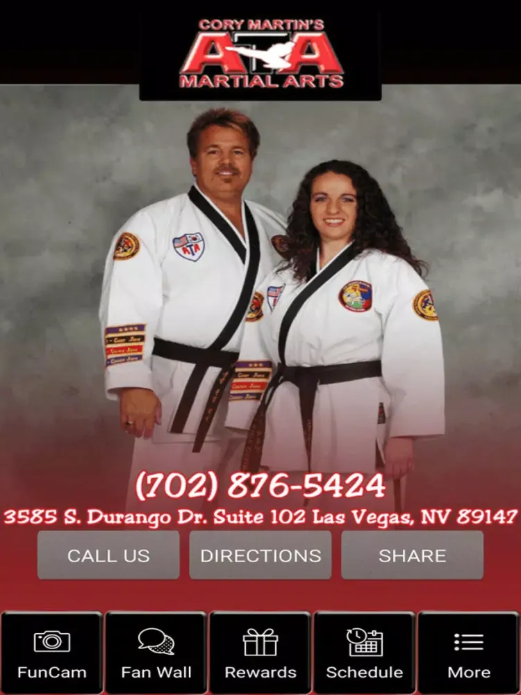 Capturas de tela do Cory Martin's ATA Martial Arts - Karate For Kids iPad 