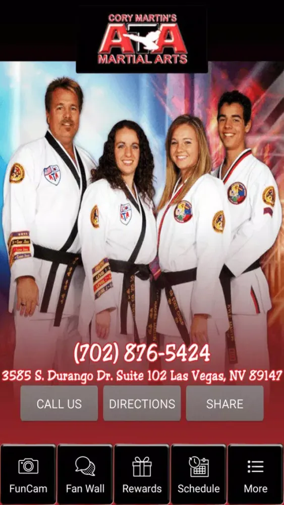Capturas de tela do Cory Martin's ATA Martial Arts - Karate For Kids