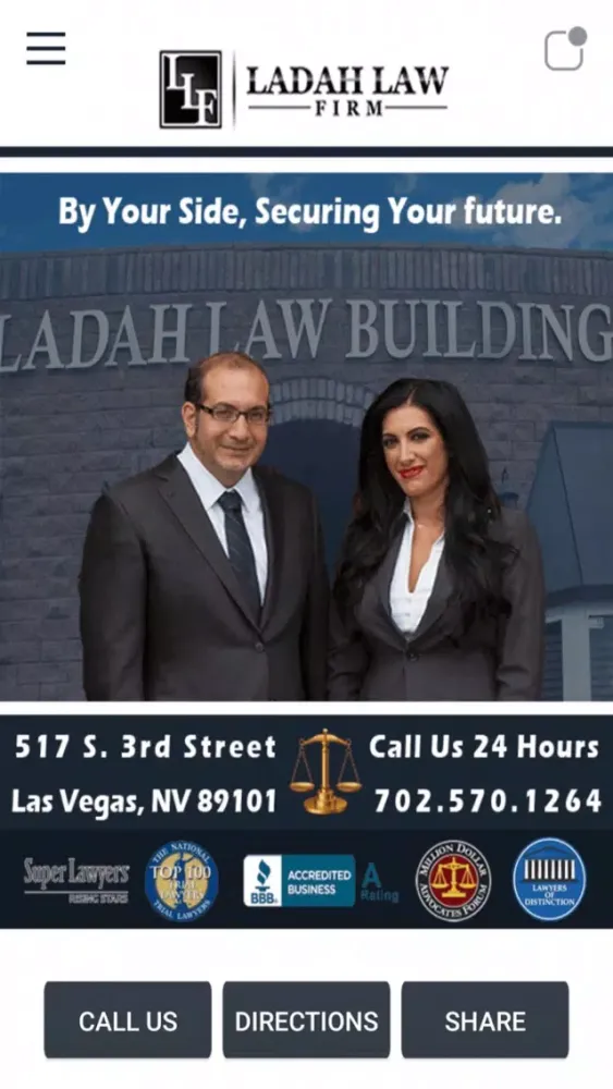 Captures d'écran de Ladah Law Firm