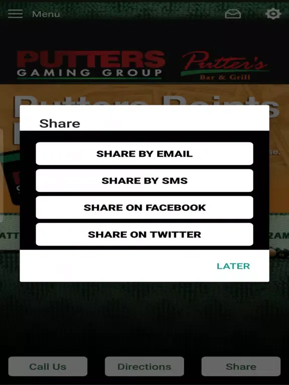 Putters Las Vegas iPad  स्क्रीनशॉट