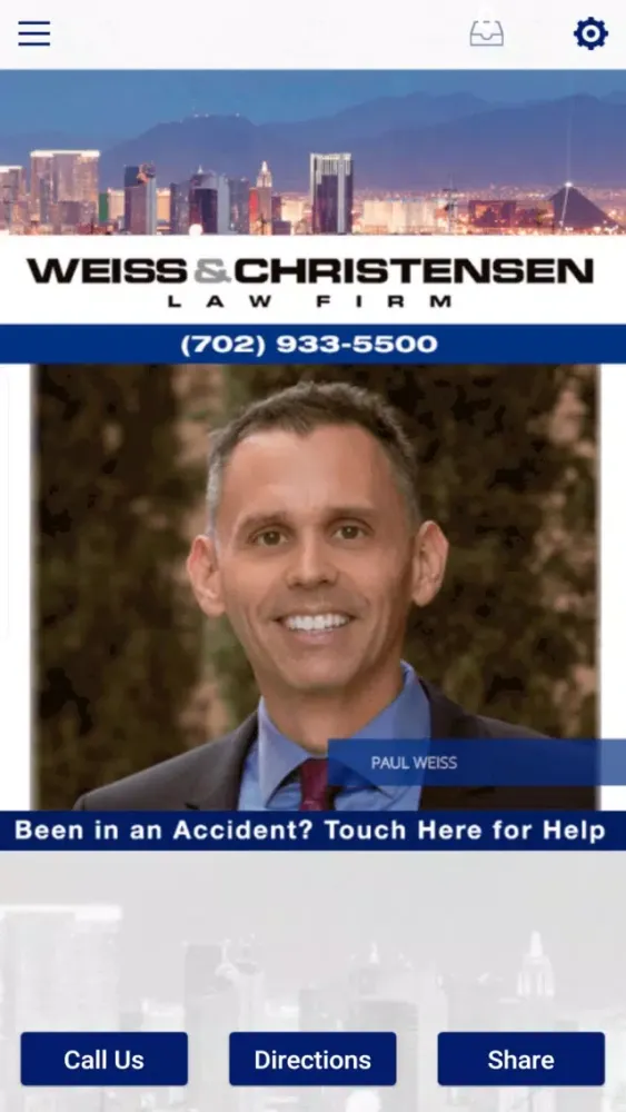 Tangkapan layar Weiss & Christensen Law Firm