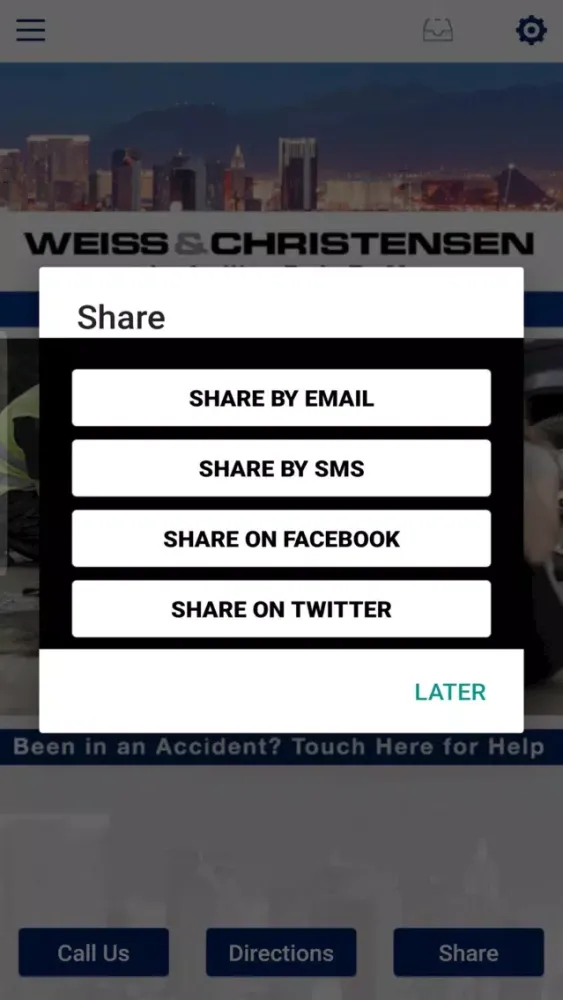 Tangkapan layar Weiss & Christensen Law Firm