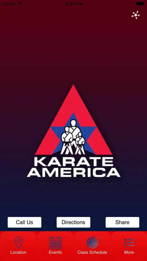 ภาพหน้าจอของ Karate America