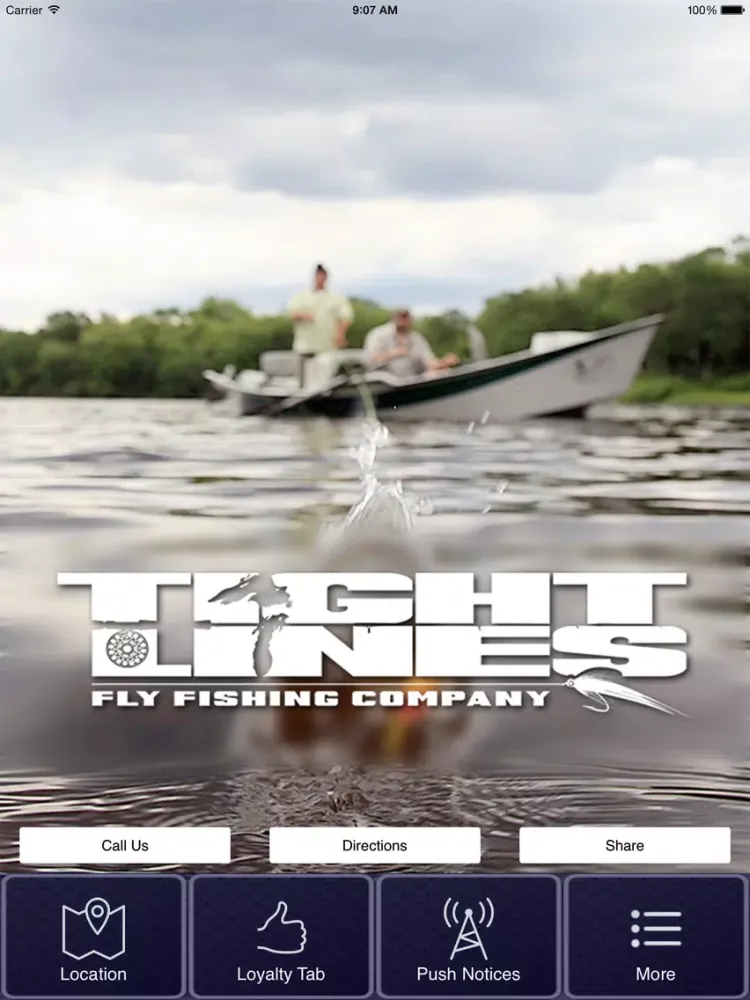 صور Tight Lines Fly Fishing Co. iPad 