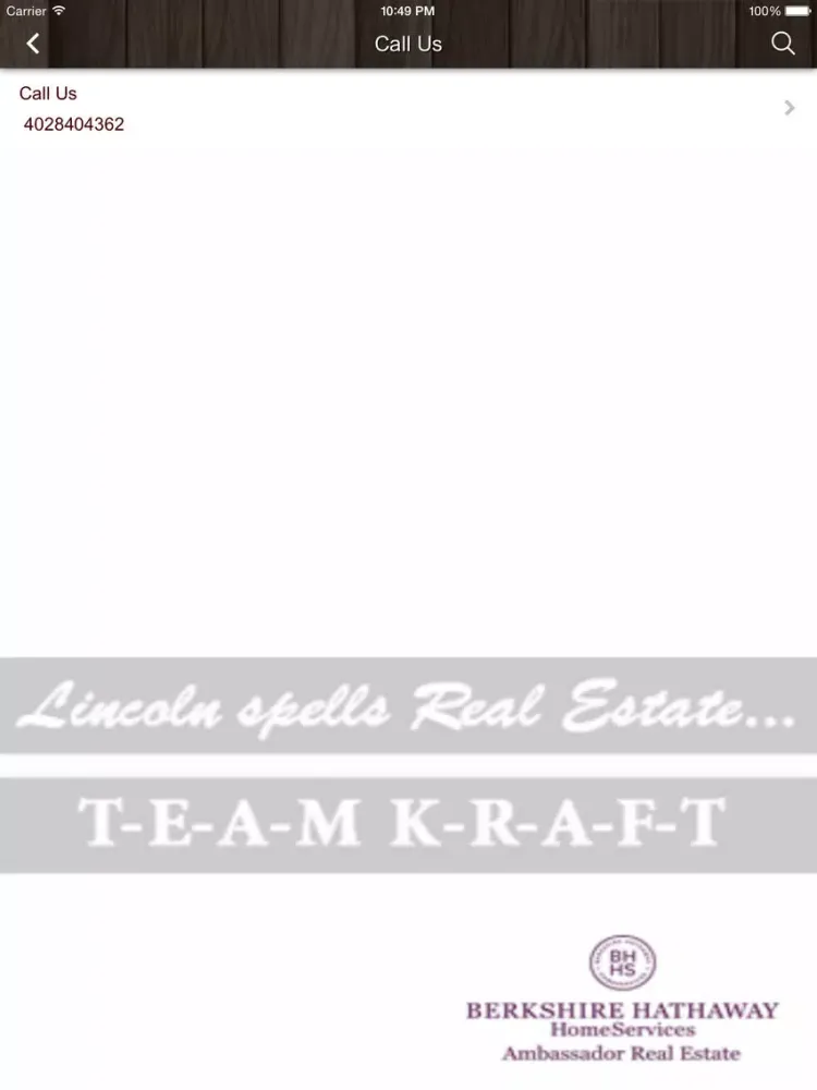 Team Kraft iPad 应用截图