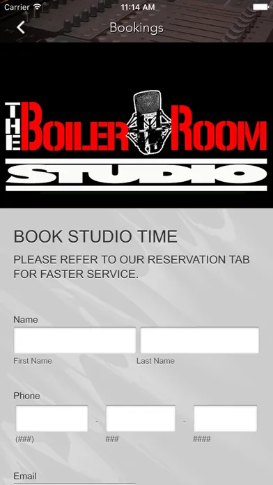 The Boiler Room Studios应用截图