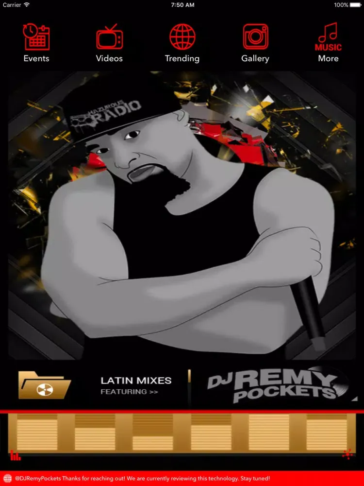 Zrzuty ekranu Dj Remy Pockets iPad 