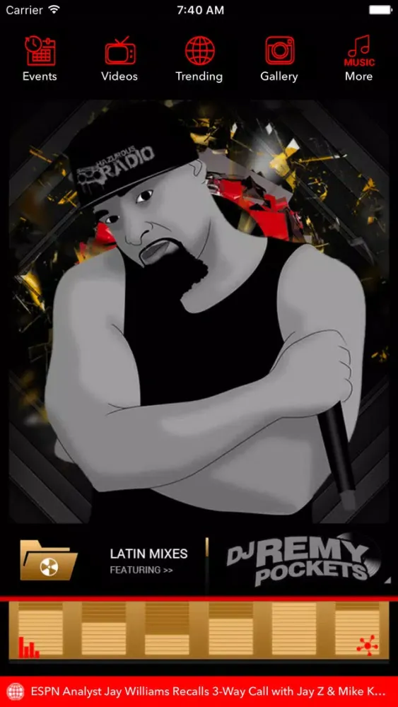 Zrzuty ekranu Dj Remy Pockets