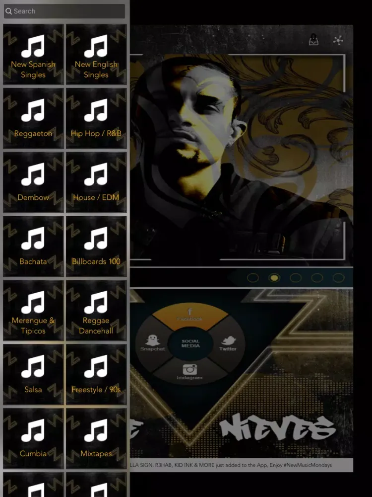 Dj Steve Nieves iPad  Screenshots