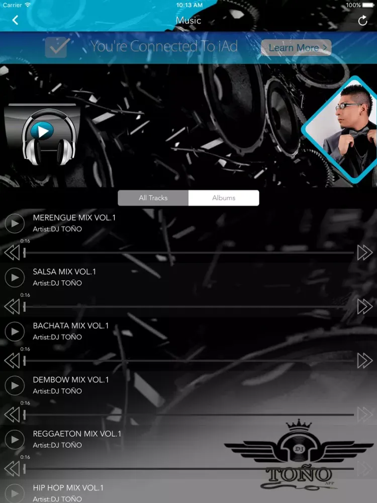Capturas de pantalla de Dj Toño iPad 