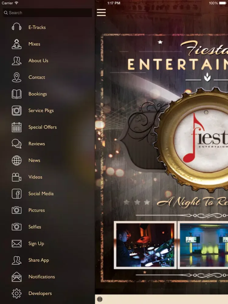Fiesta Ent iPad  स्क्रीनशॉट