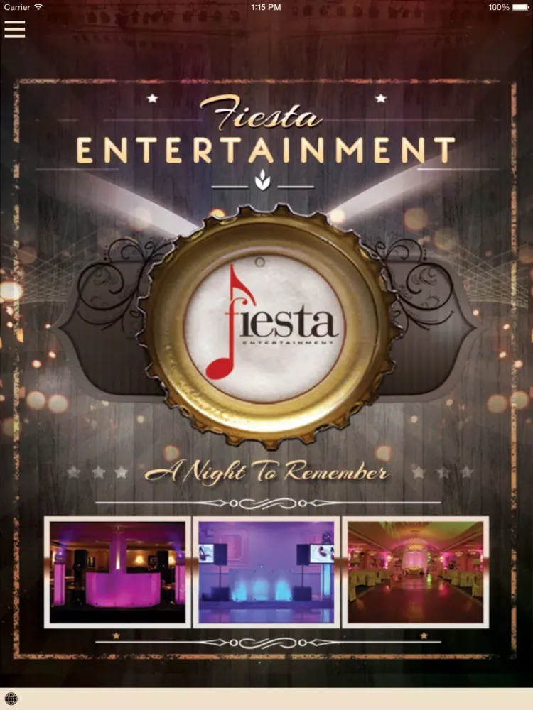 Fiesta Ent iPad  स्क्रीनशॉट