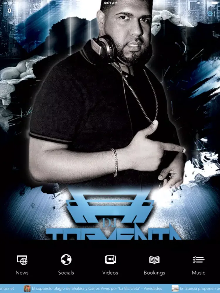 Dj Tormenta iPad  Screenshots
