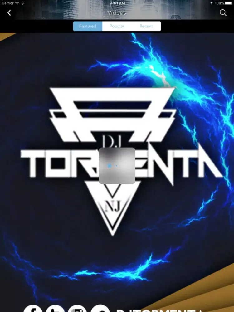 Dj Tormenta iPad  Screenshots