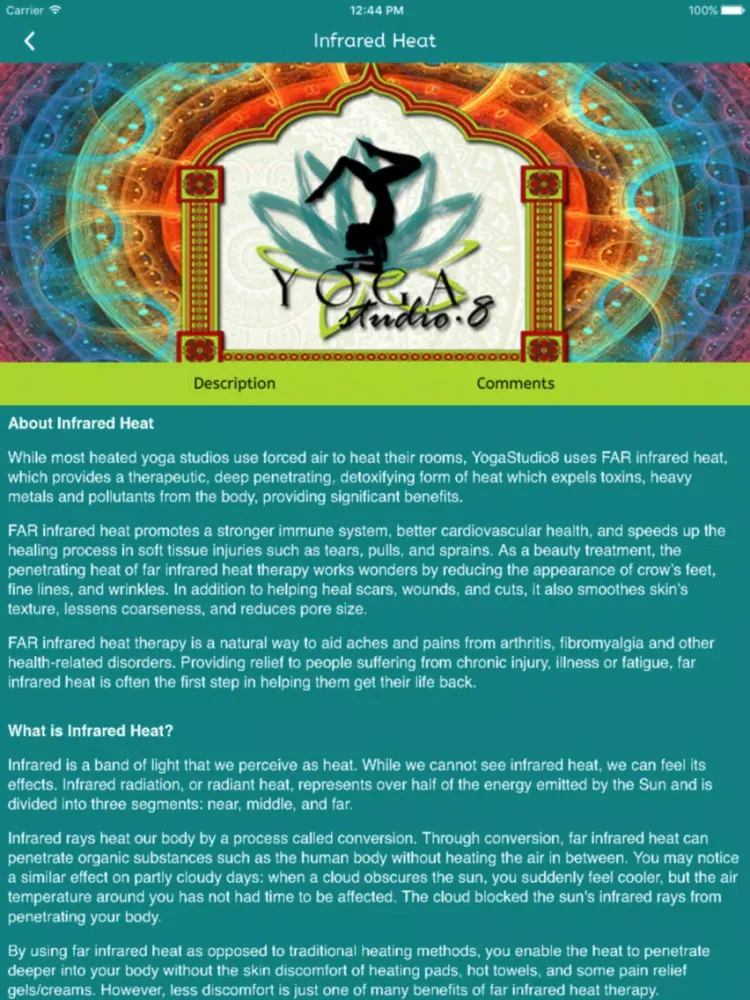 Yoga Studio 8 - Palm Coast, FL iPad  スクリーンショット