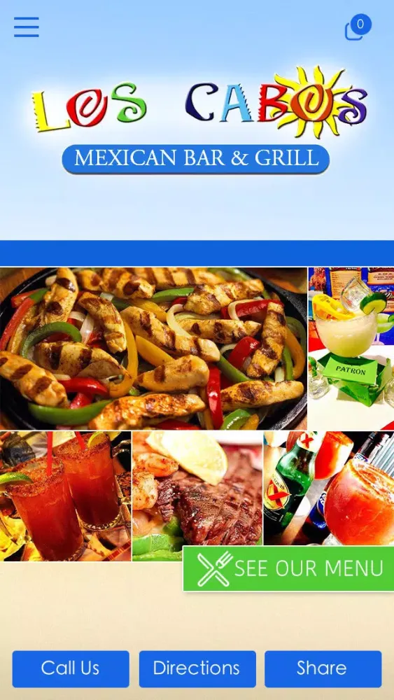 Tangkapan skrin Los Cabos Mexican Bar & Grill