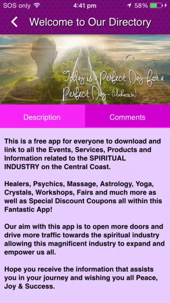 Central Coast Spiritual Direct سکرین شاٹس