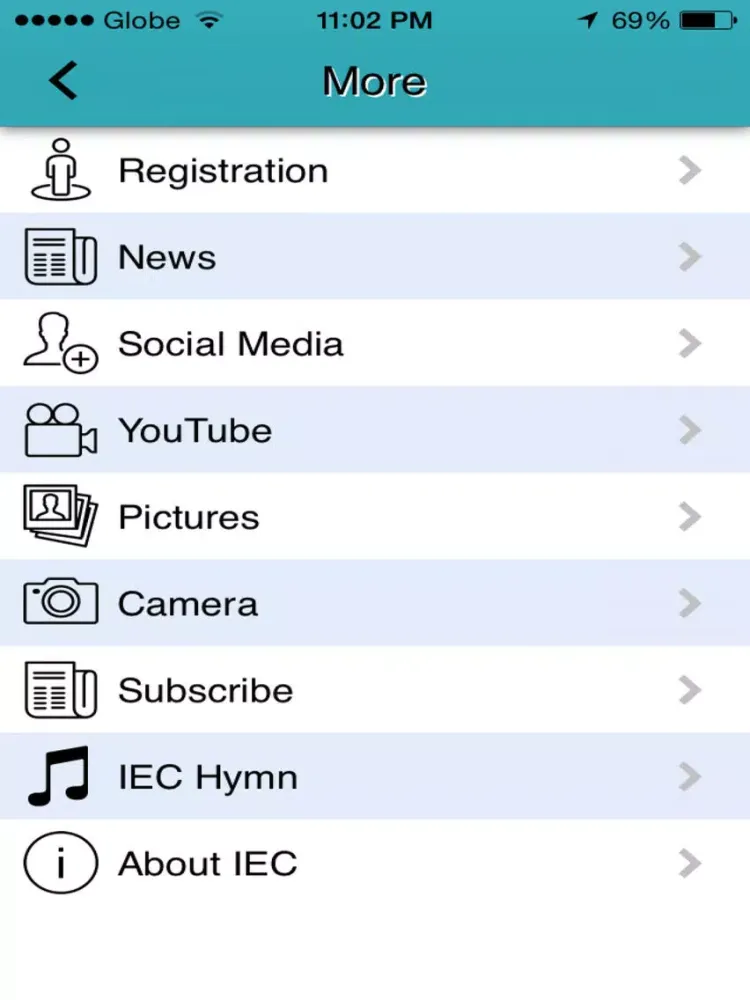 Screenshot di IEC 2016 Philippines - Social Media Group iPad 
