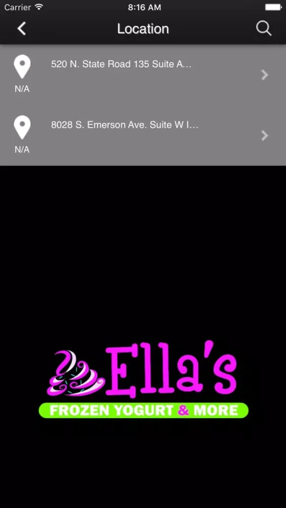 Ellas Yogurt Screenshots