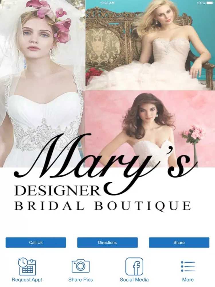 تصاویر Mary's Designer Bridal Boutique iPad 