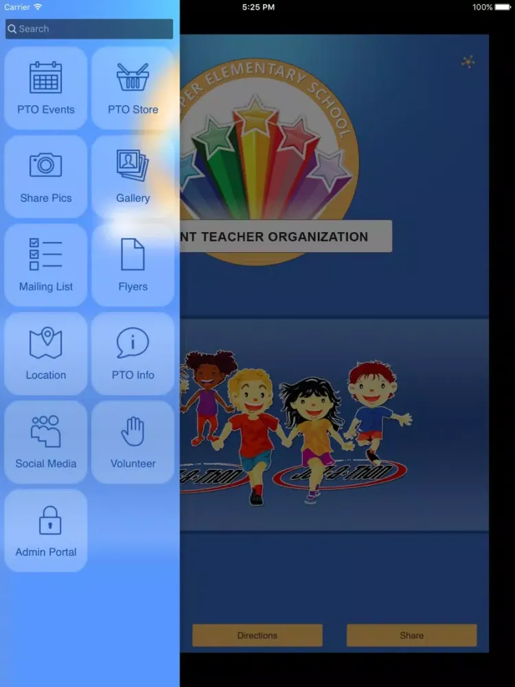 Cooper School PTO iPad  Screenshots