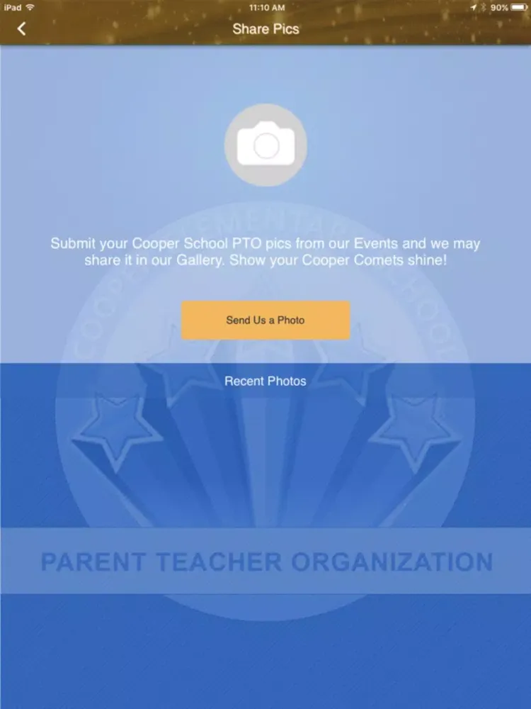 Cooper School PTO iPad  Screenshots