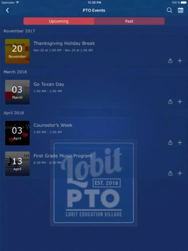 Capturas de pantalla de Lobit Education Village PTO iPad 