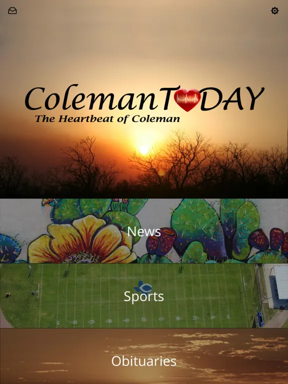 Coleman Today iPad  سکرین شاٹس