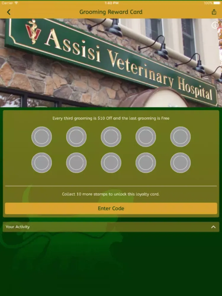 Assisi Veterinary Hospital iPad 应用截图