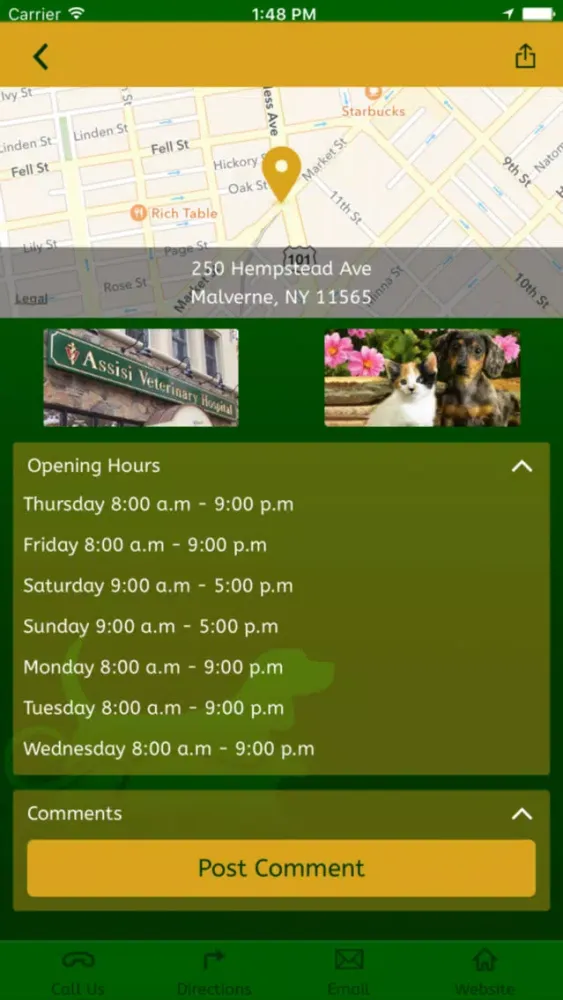 Assisi Veterinary Hospital应用截图