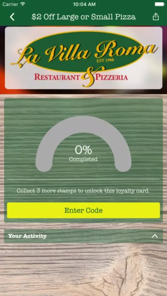 La Villa Roma Pizzaria Screenshots