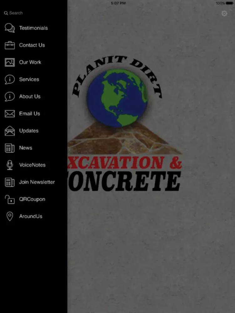 Capturas de tela do Planit Dirt iPad 