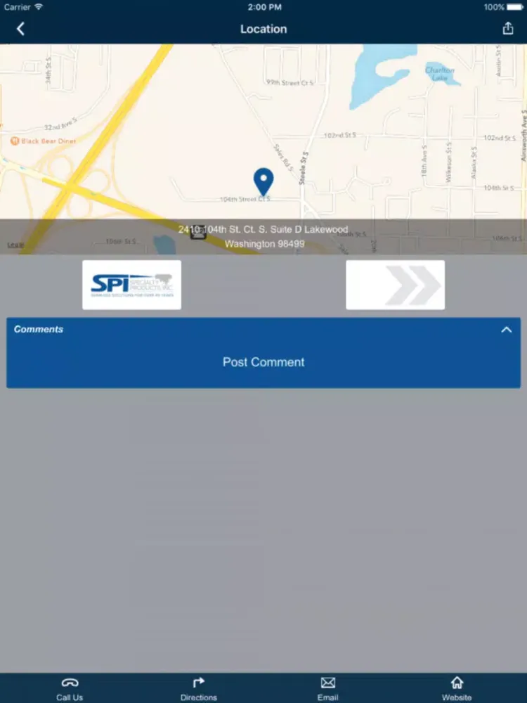 Specialty Products, Inc iPad  스크린샷