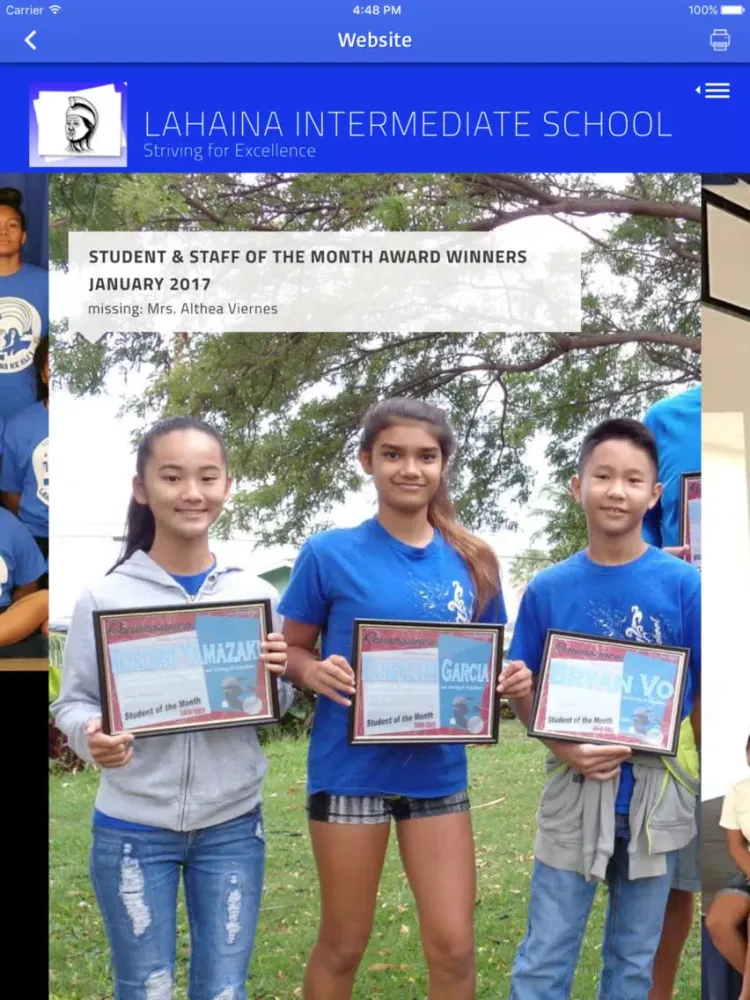 Captures d'écran de Lahaina Intermediate iPad 