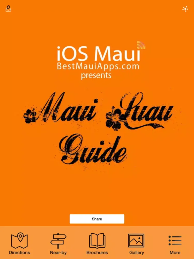 Capturas de tela do Maui Luau Guide iPad 