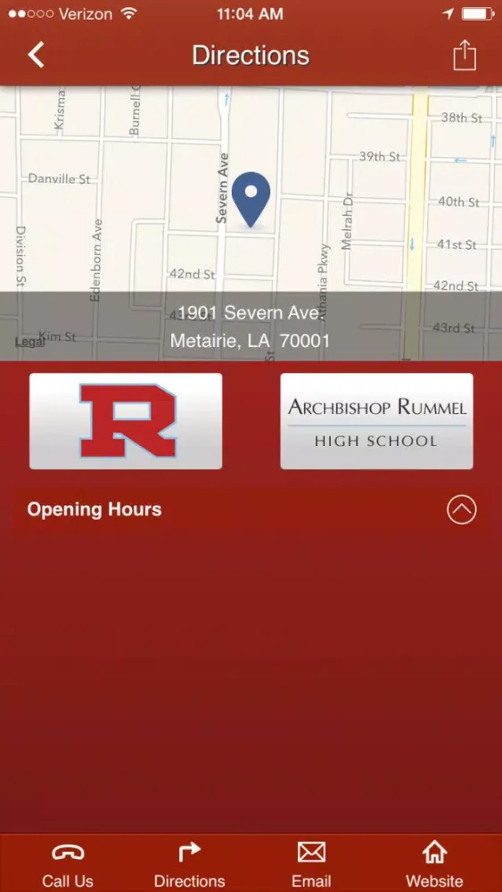 Capturas de pantalla de ARHS - Archbishop Rummel High School - Metairie, Louisiana