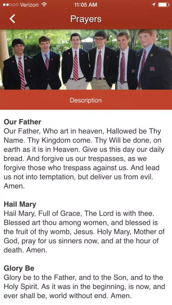 Capturas de pantalla de ARHS - Archbishop Rummel High School - Metairie, Louisiana