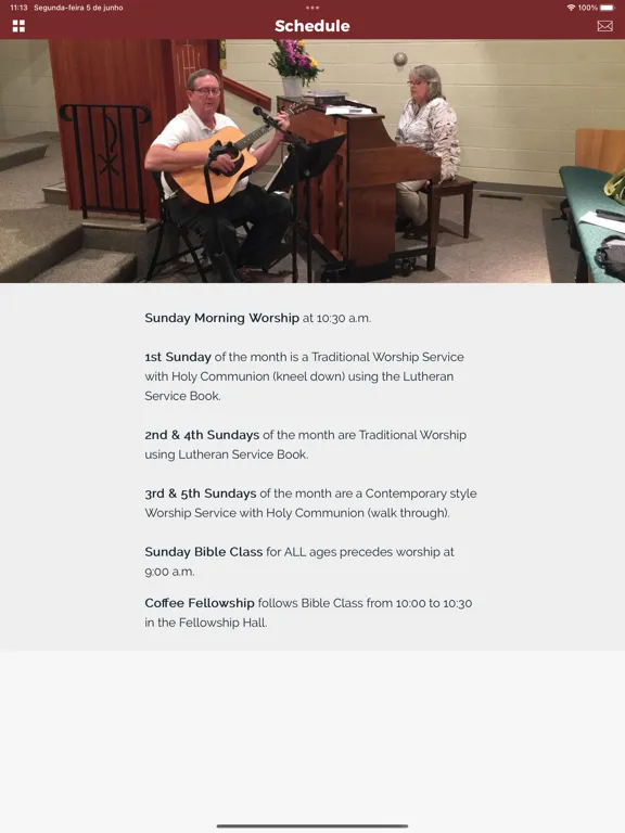 Christ Lutheran Church - Cairo iPad 应用截图