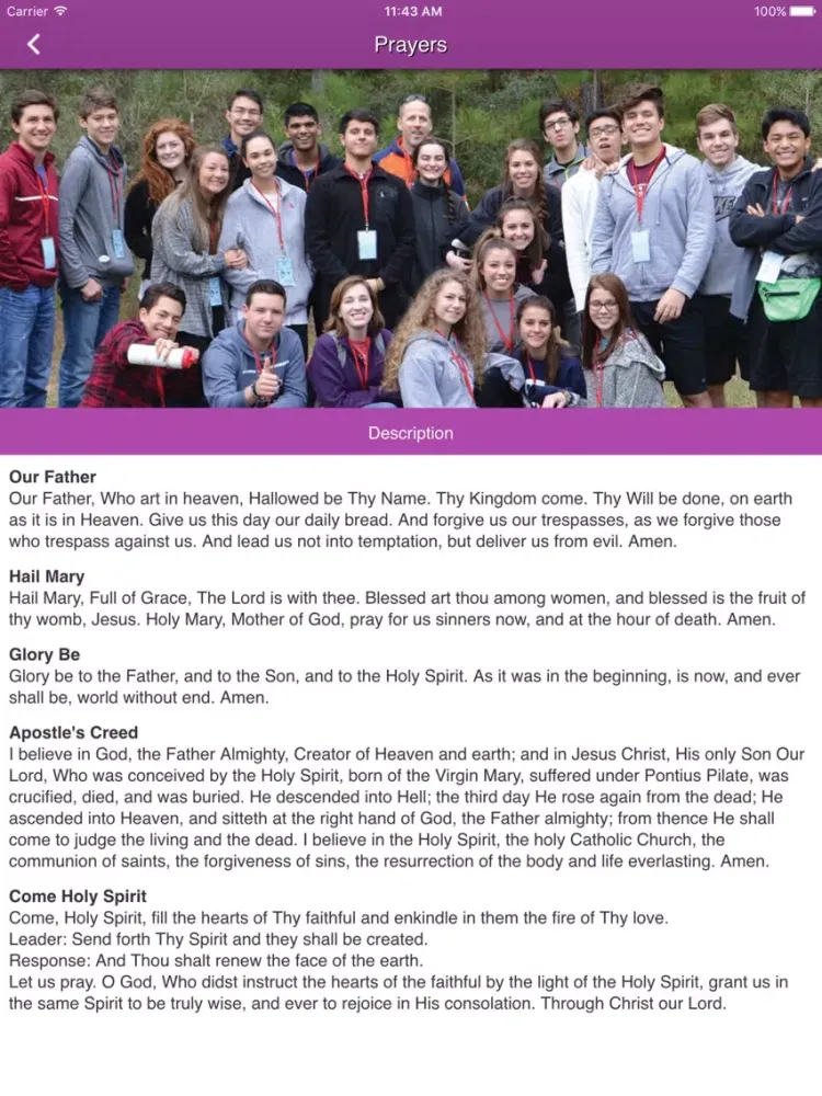 Capturas de pantalla de Epiphany Youth Ministry - Katy, TX iPad 