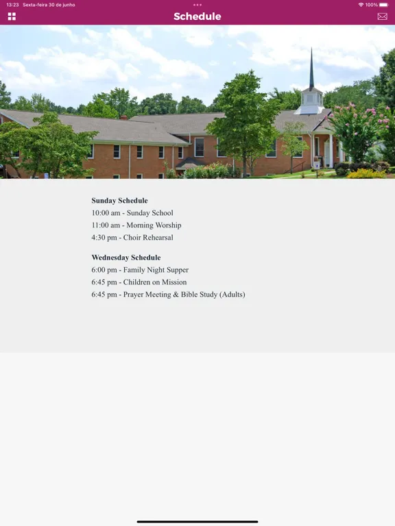 ภาพหน้าจอของ Falls Baptist - Wake Forest NC iPad 