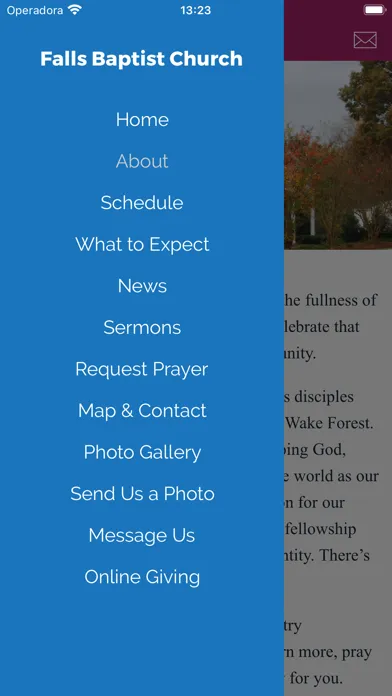 ภาพหน้าจอของ Falls Baptist - Wake Forest NC