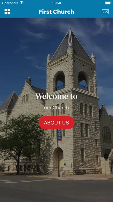 Capturas de tela do First UMC - Lawrence, KS